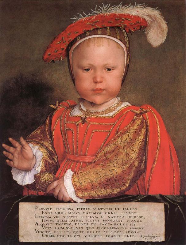 Hans Holbein Edward VI as a child Spain oil painting art